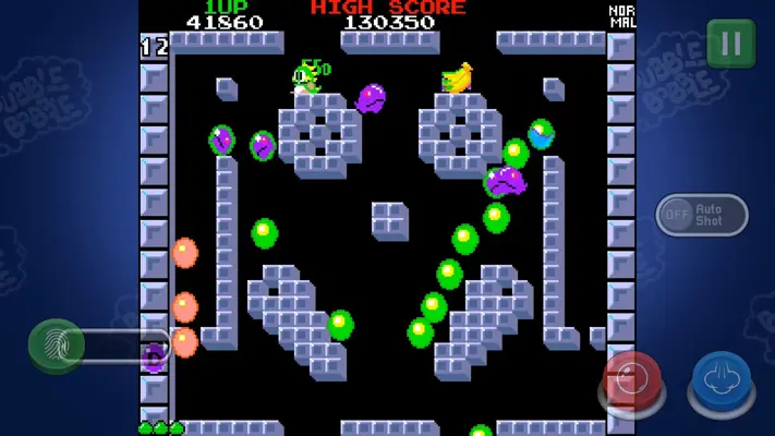 BUBBLE BOBBLE classic android App screenshot 1