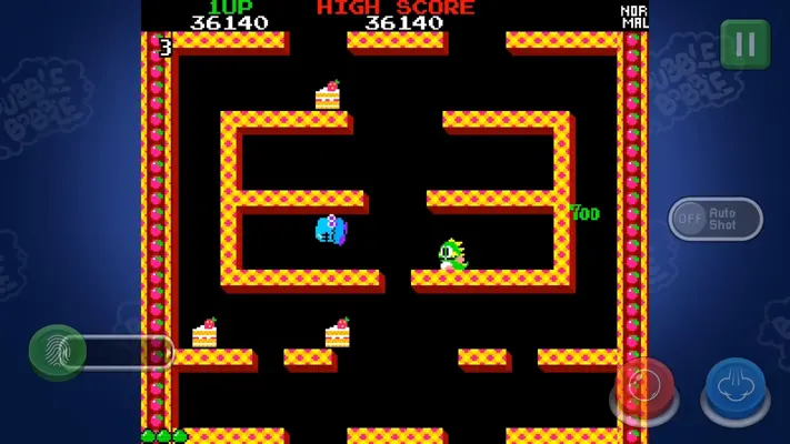 BUBBLE BOBBLE classic android App screenshot 2